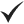 Checkmark icon inside a dark circle, indicating success or completed action.