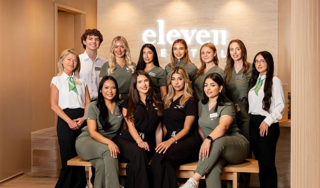 The Eleven Dental team in the Yorkville studio